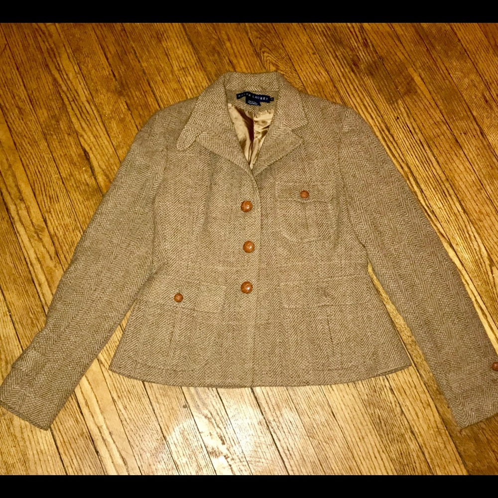 Ralph Lauren alpaca Hunting Jacket made in Italy